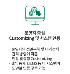 운영자 중심 Customizing 및 시스템 연동